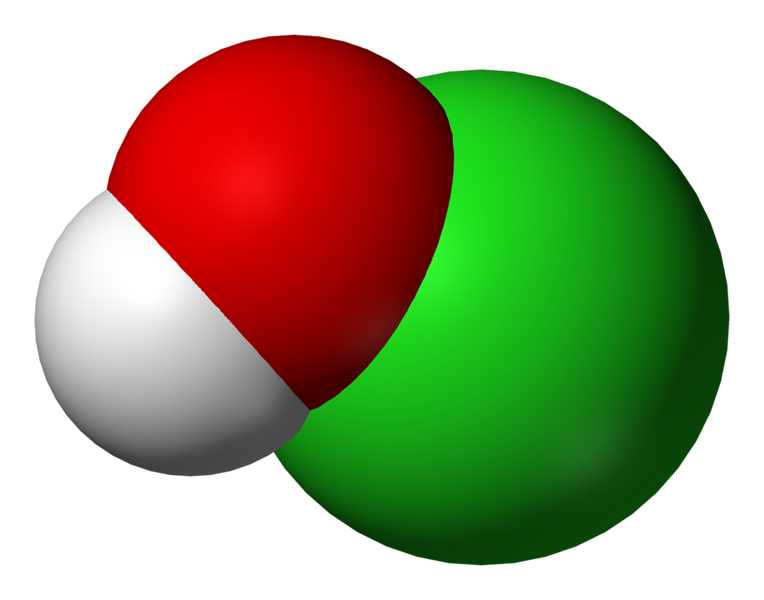 The Two Identities of Hypochlorous Acid